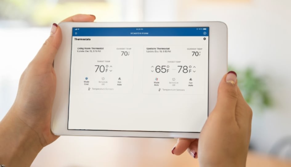 Thermostat control in Baton Rouge